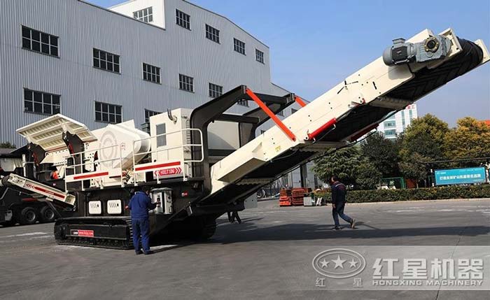 流動(dòng)型石頭粉碎機(jī)廠家展示