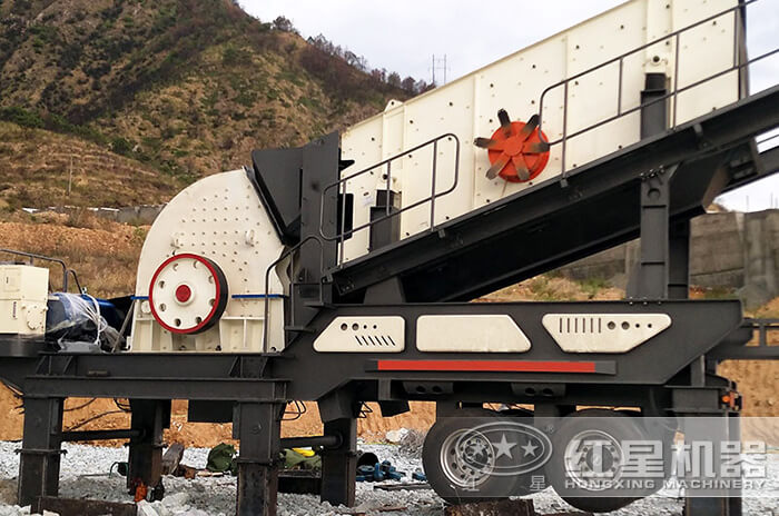 三合一石子破碎設備的客戶現(xiàn)場