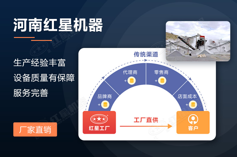 紅星移動制砂機(jī)高顏值高配置加廠家直銷